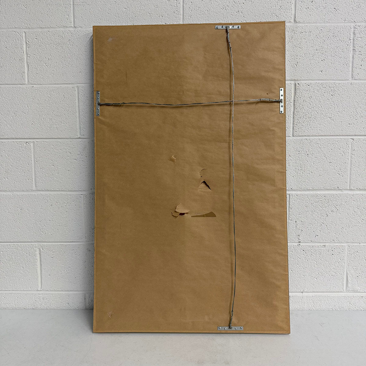 Mixed Media "Abstract Papers, Large: Pearl" in Plexi Box by Natural Curiosities.