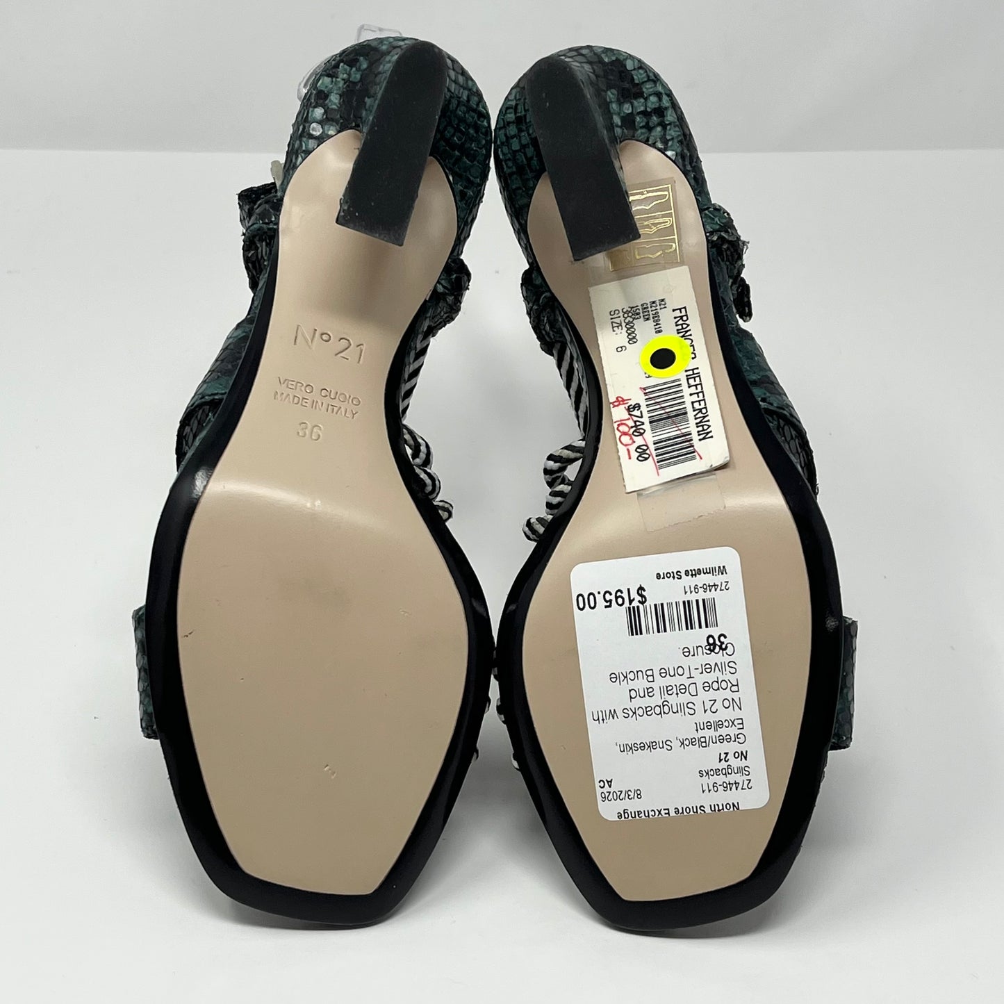 No 21 Slingbacks