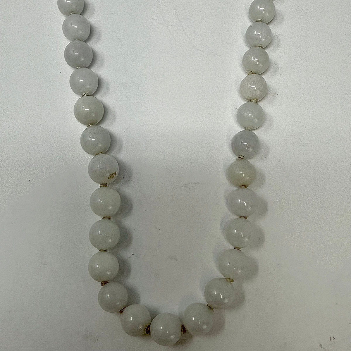 30" Jade Bead Necklace