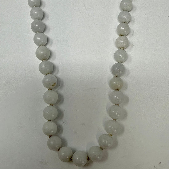 30" Jade Bead Necklace