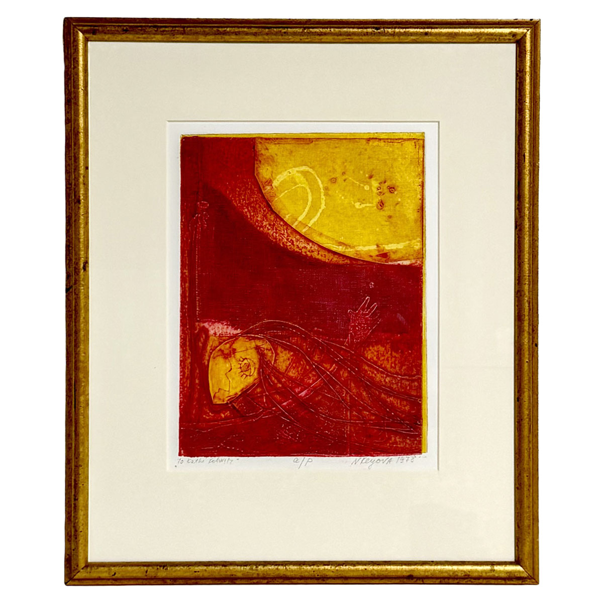 "To Kathi Kollwitz" Signed A/P