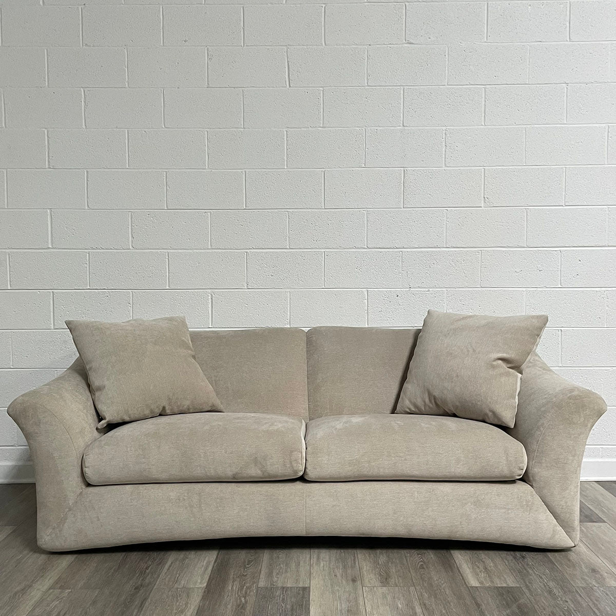 Chenille Sofa ( 2 Available Priced & Sold Individually -Both Located In Glencoe)