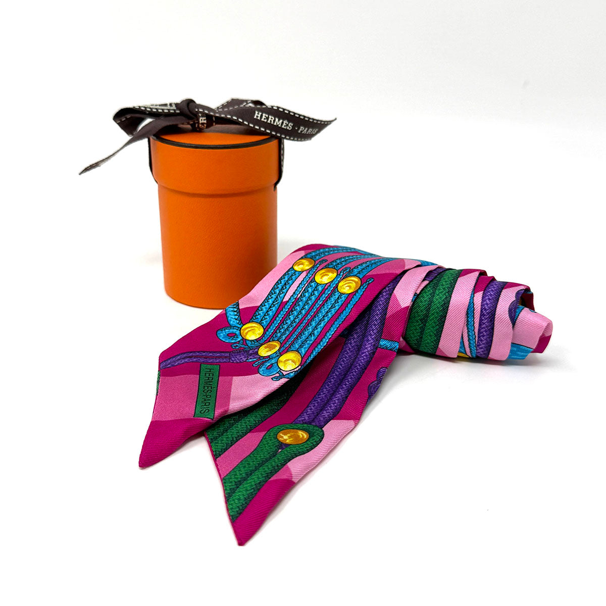 Hermes Twilly Scarf with Box