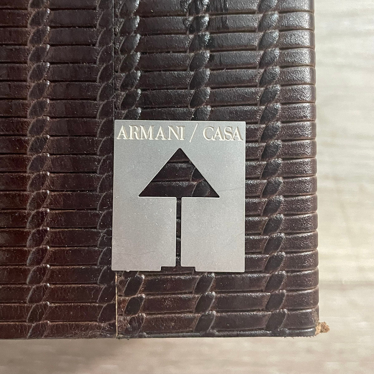 Armani Casa Brown Side Table