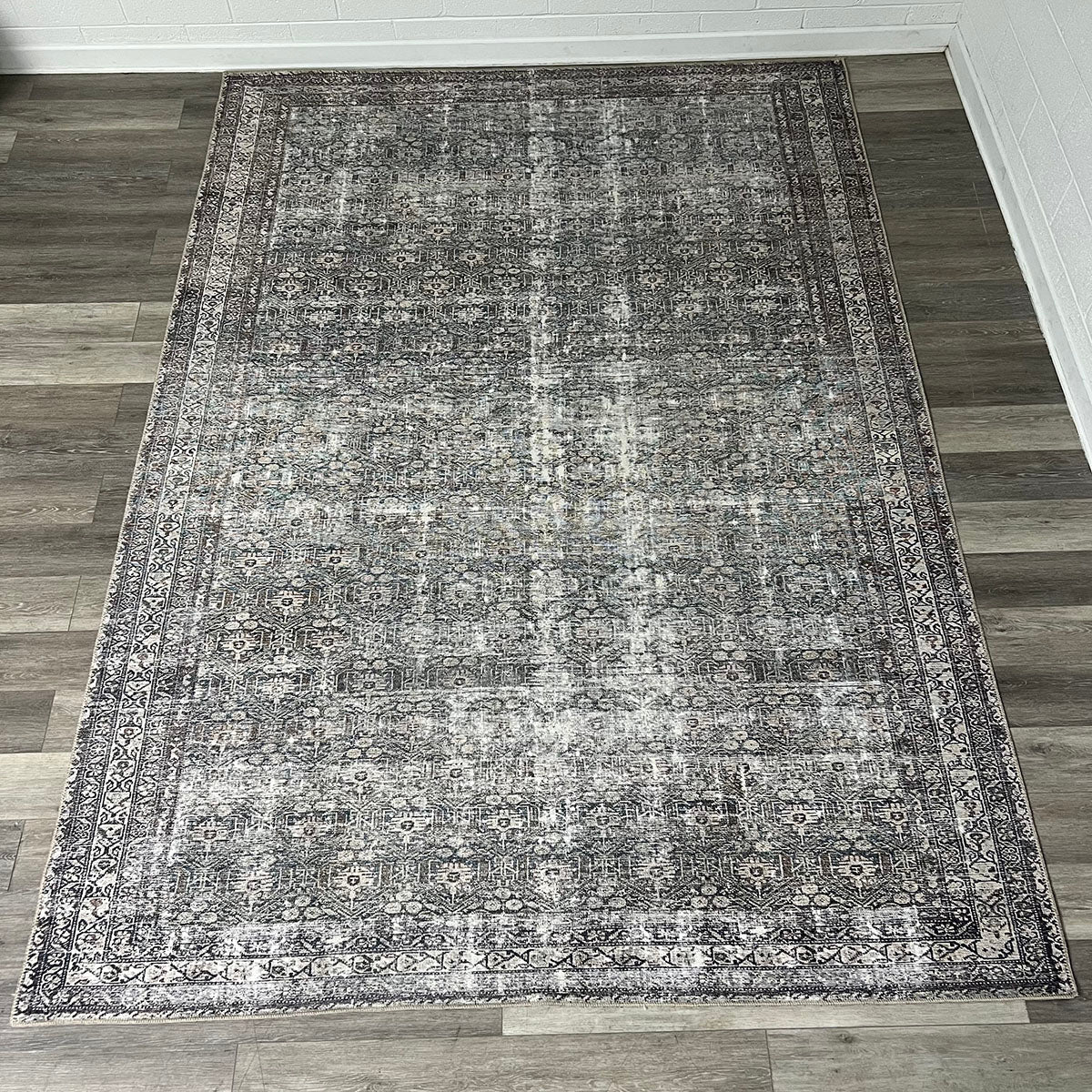 Blue & Gray Area Rug