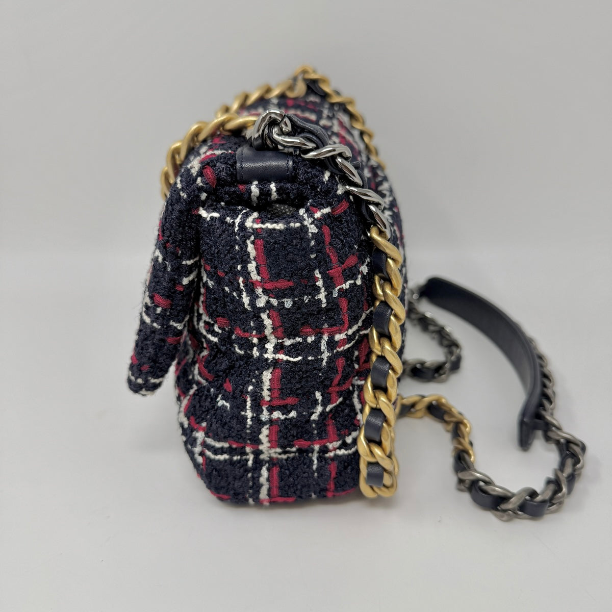 Chanel Tweed Medium 19 Shoulder Bag