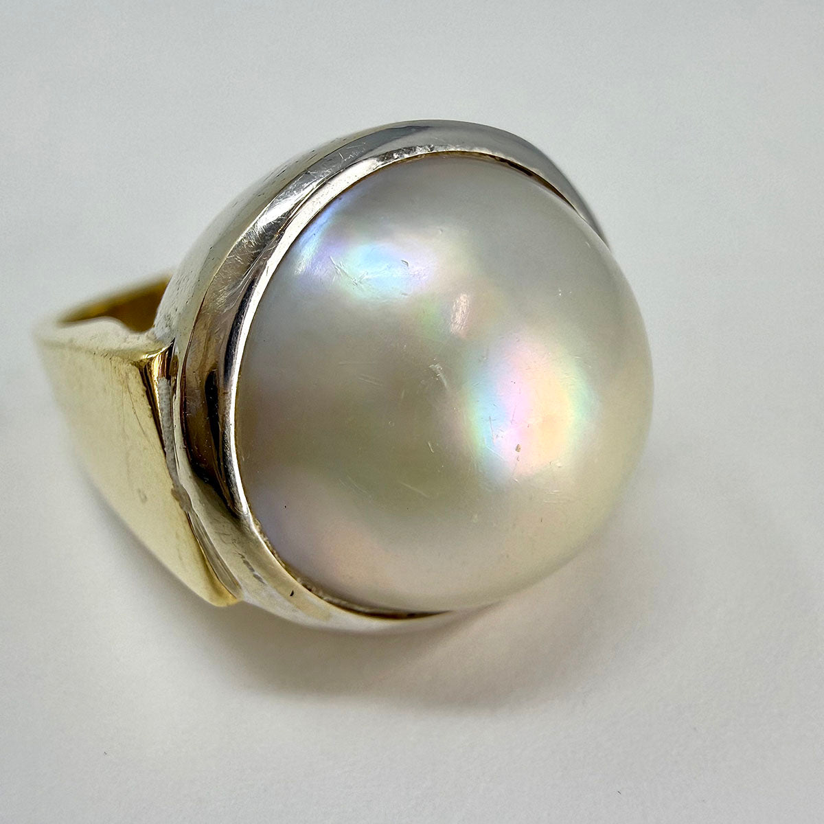 Mabe Pearl Ring