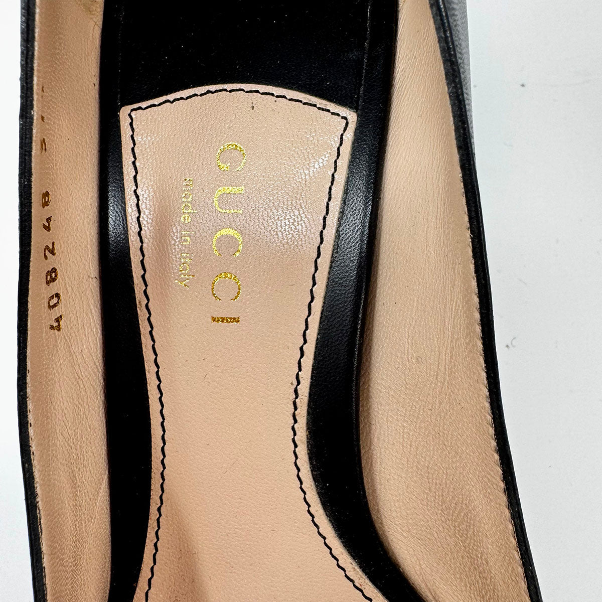 Gucci Aneta Double Strap Pumps