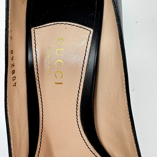 Gucci Aneta Double Strap Pumps