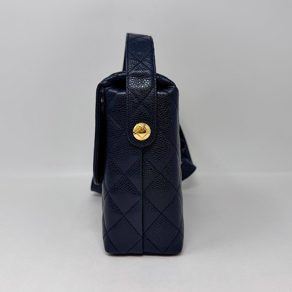 Chanel Quilted Caviar Flap Bag