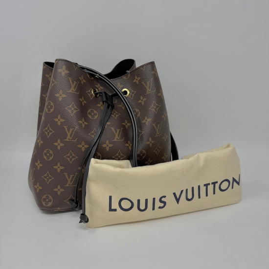 Louis Vuitton Monogram NoeNoe MM Black