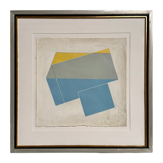 Abstract Mixed Media Signed