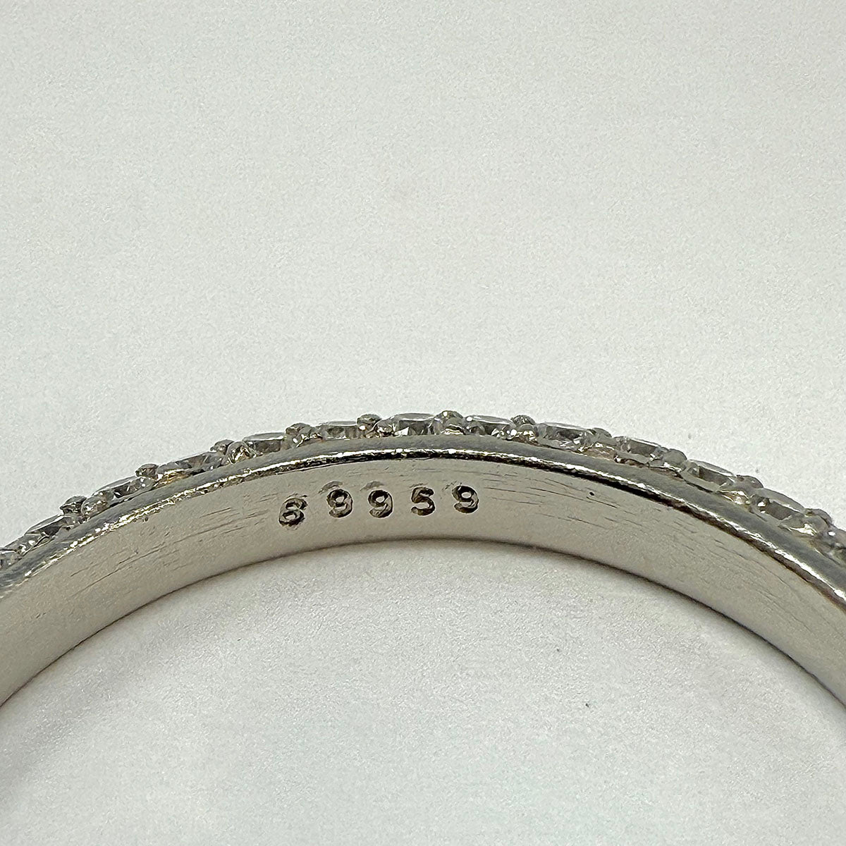 Bez Ambar Platinum Band with Rubies and Diamonds