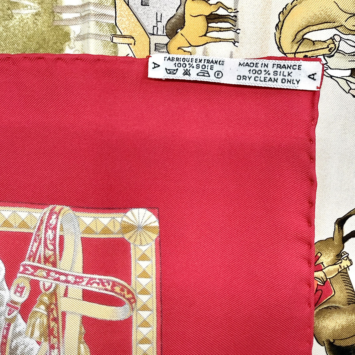 Hermes "Presentation de Chevaux" Scarf