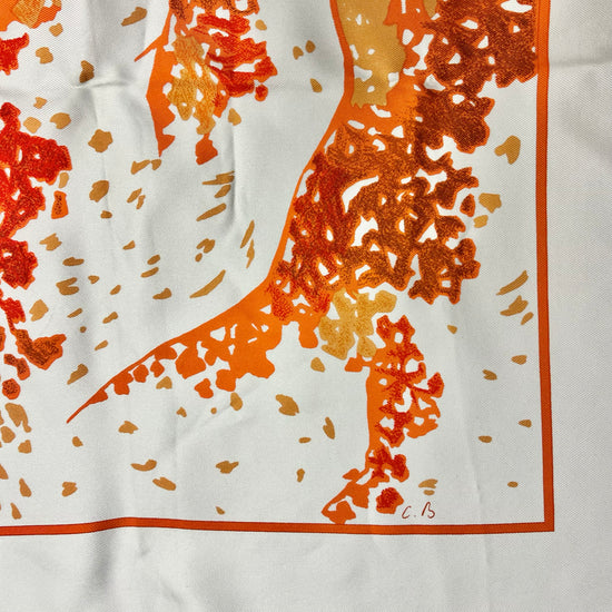 Hermes "Trois Feuilles" Scarf