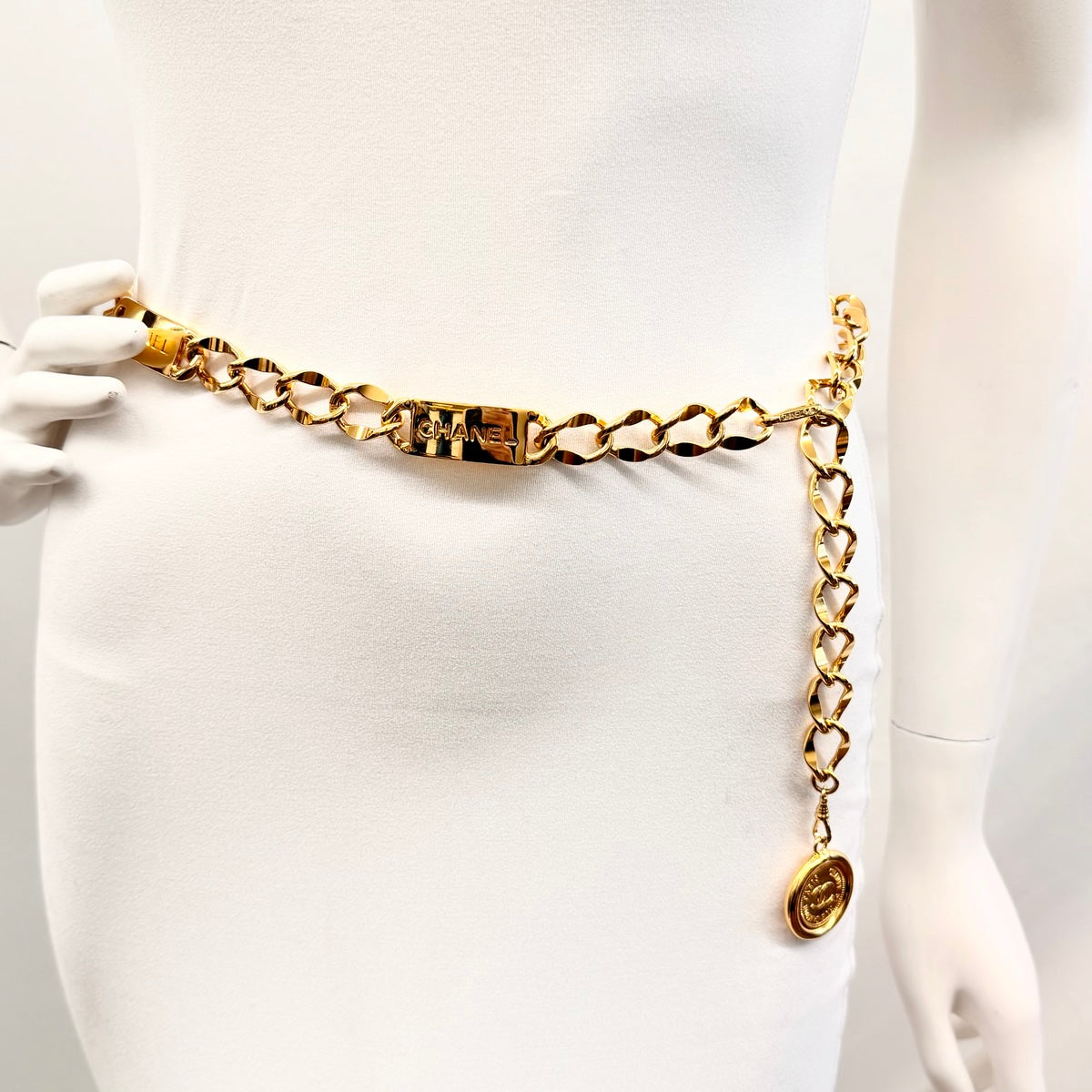 Chanel 24K Gold plated Chain Link Belt