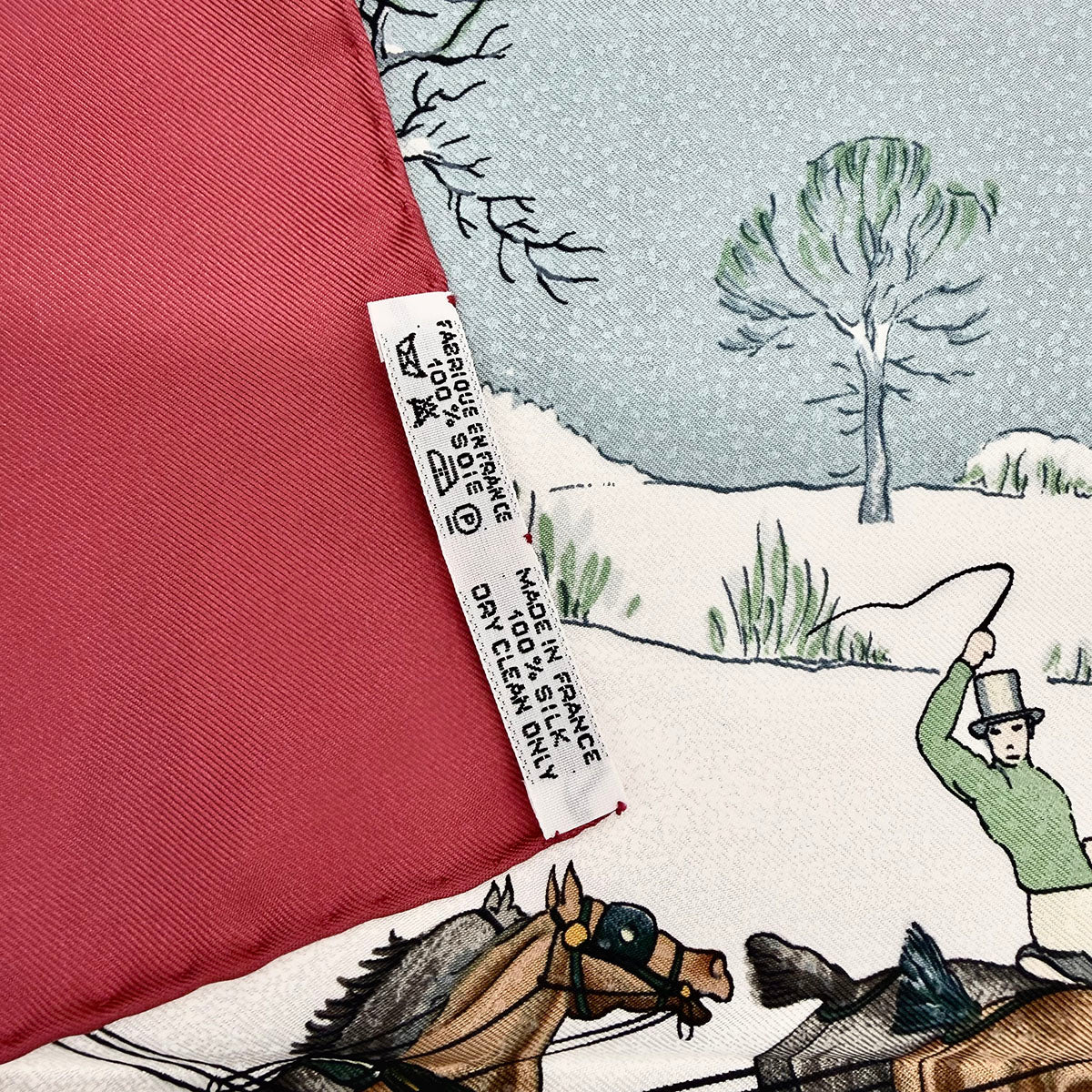 Hermes "L'Hiver en Poste" Scarf