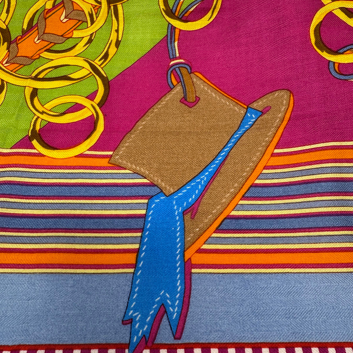 Hermes "Brides et Gris-Gris" Cashmere Shawl