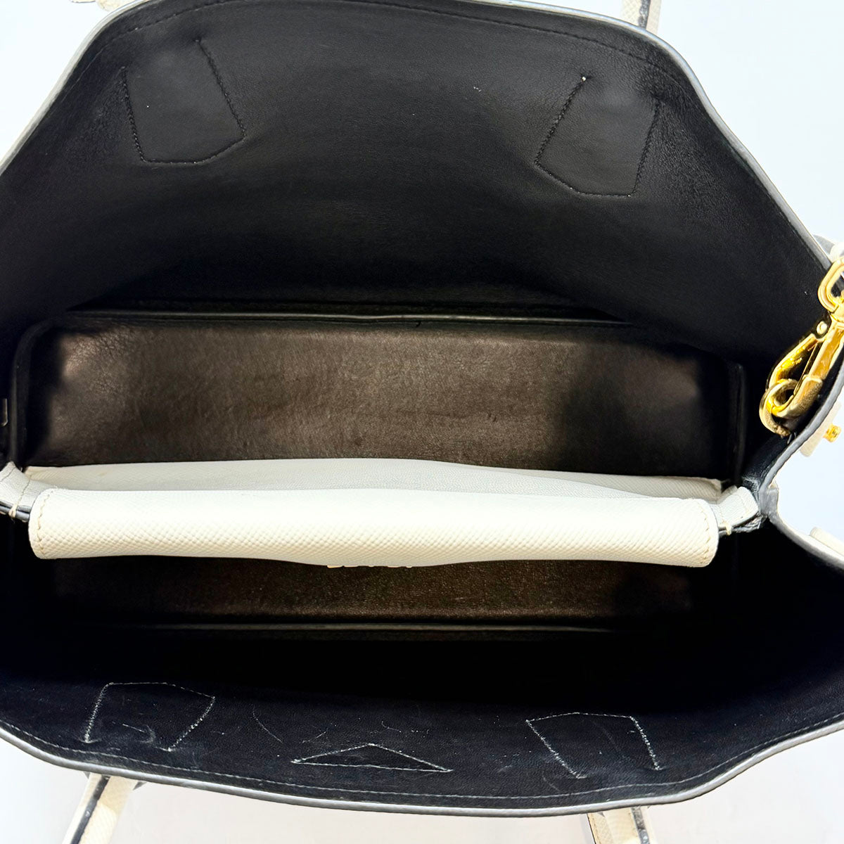 Prada Saffiano Cuir Double Bag