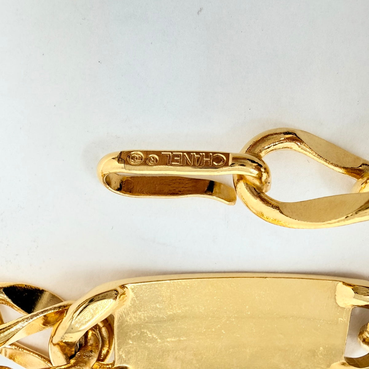 Chanel 24K Gold plated Chain Link Belt
