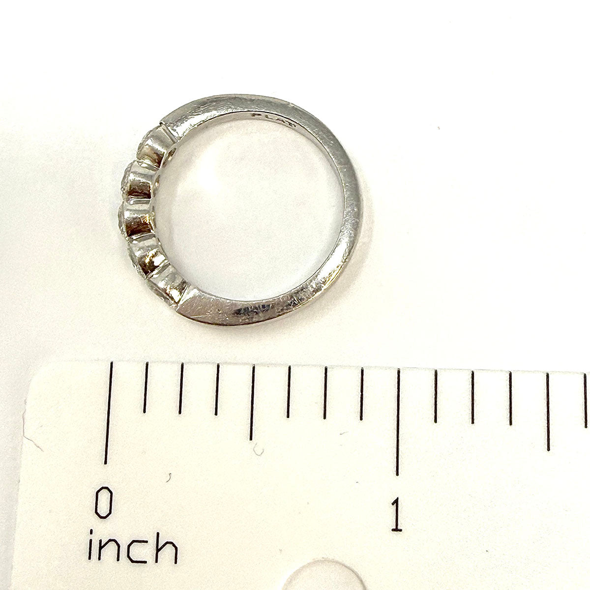 Bez Ambar Platinum Ring with 5 Full Cut Diamonds