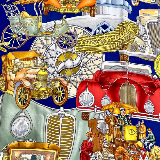 Hermes "Automobile" Scarf