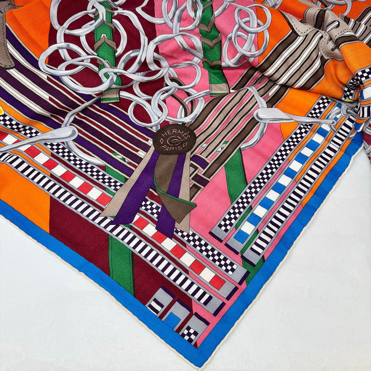 Hermes "Brides et Gris" Shawls