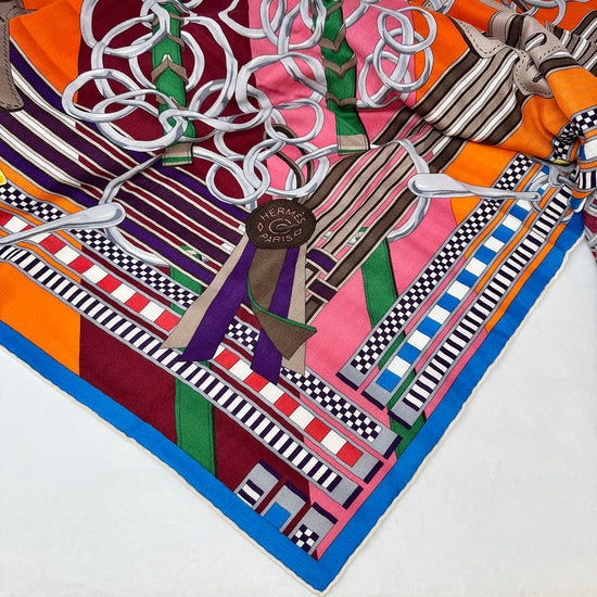 Hermes "Brides et Gris" Shawls
