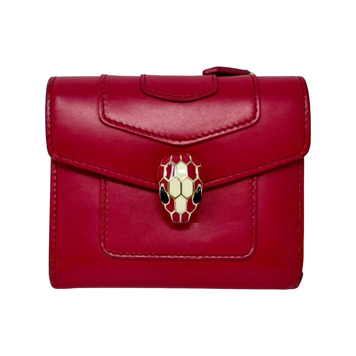 Bulgari Serpenti Forever Trifold Wallet