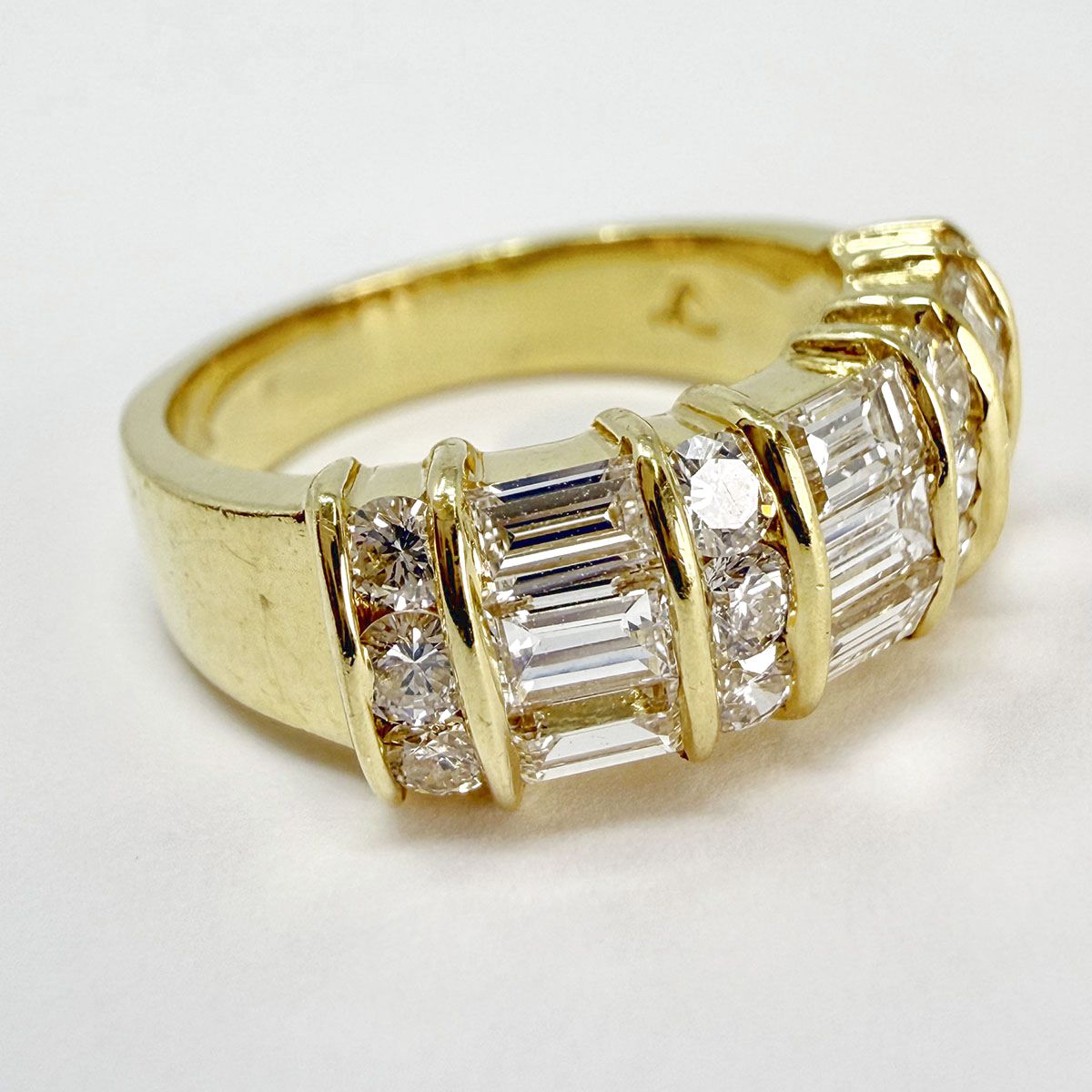 Jeff Cooper 18K Gold Diamond Ring