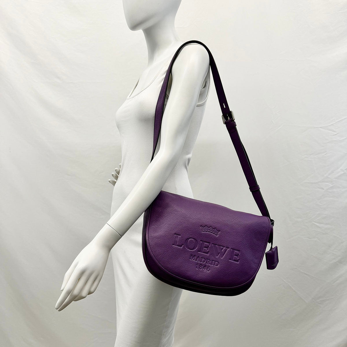 Loewe Heritage Flap Bag