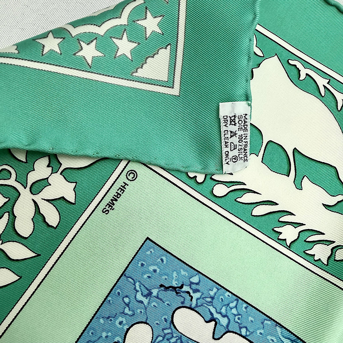 Hermes "Early America" Scarf