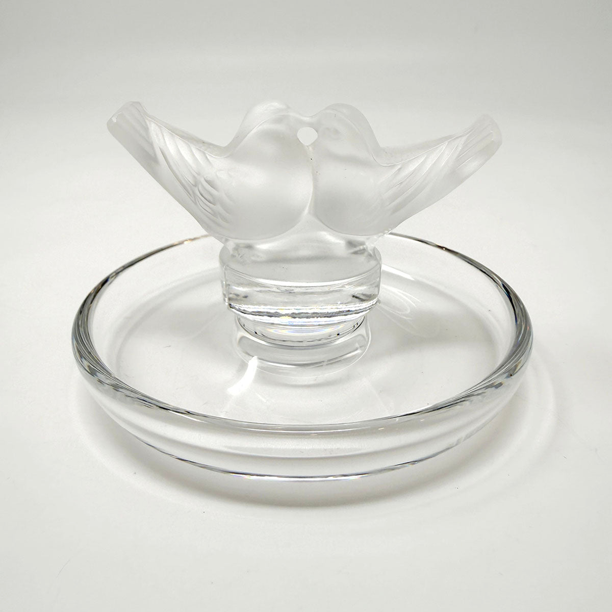 Lalique Ring Dish "Deux Colombes"
