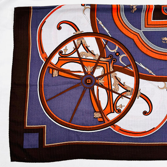 Hermes "Washington Carriage" Shawl