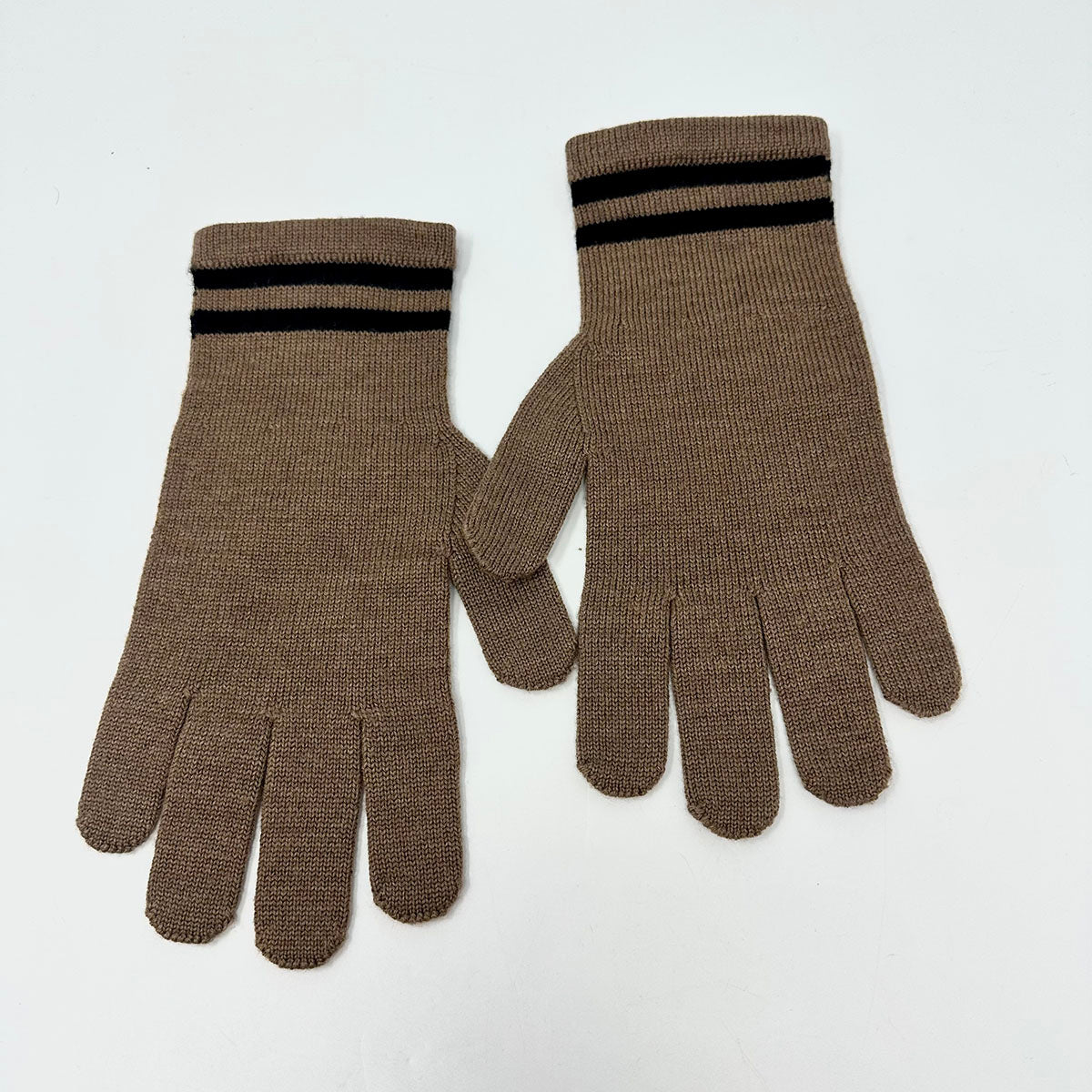 Fendi Wool Gloves with FF Logo