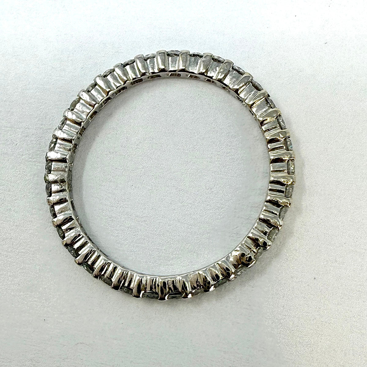 18K White Gold  Diamond Eternity Ring