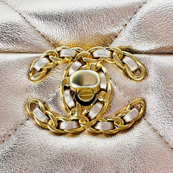 Chanel Gold 19 Flap Bag