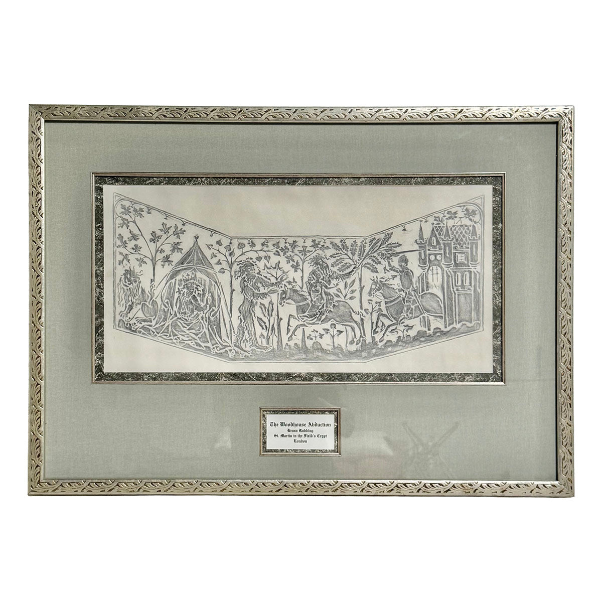 "The Woodhouse Abduction" Brass Rubbing