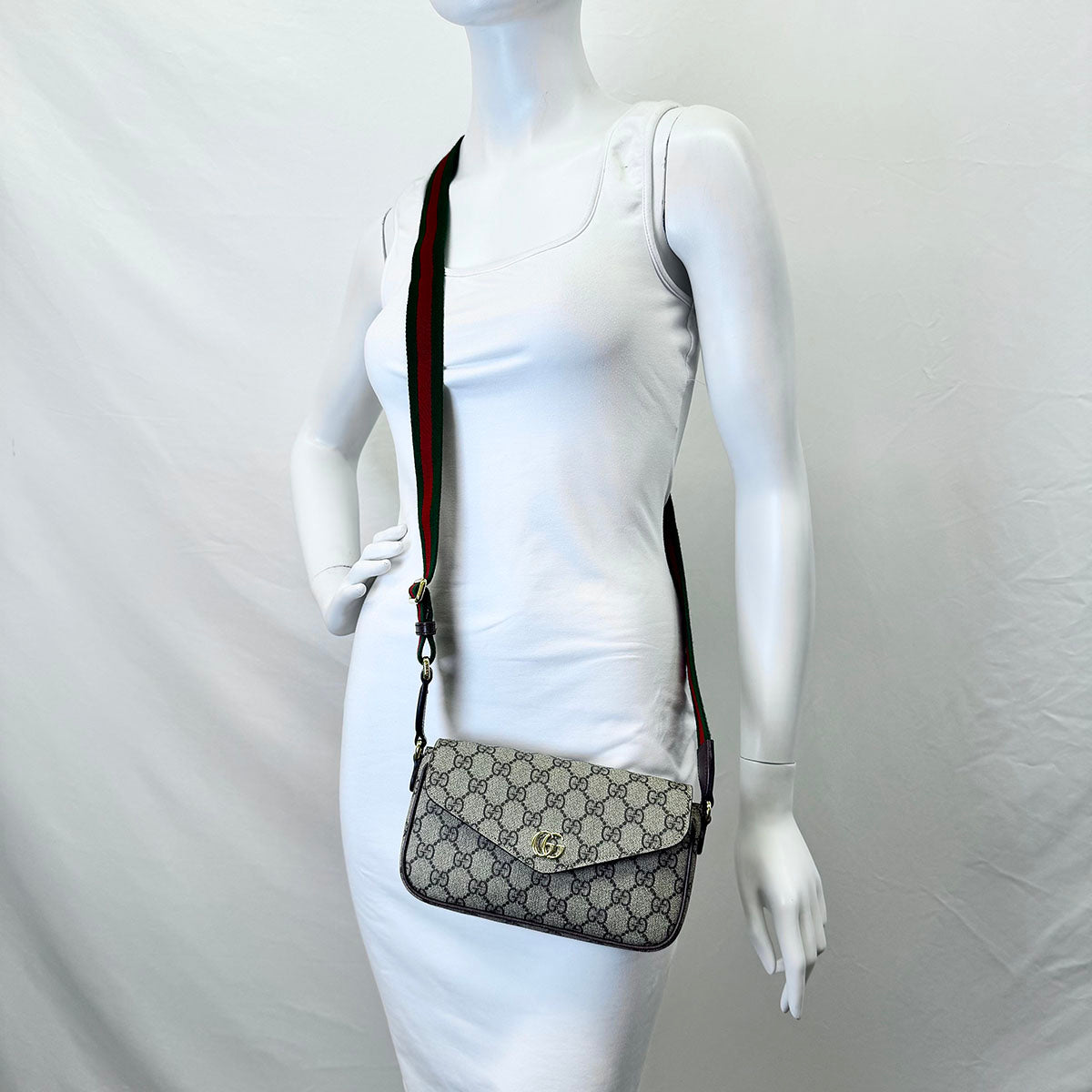 Gucci GG Supreme Ophidia Mini Crossbody