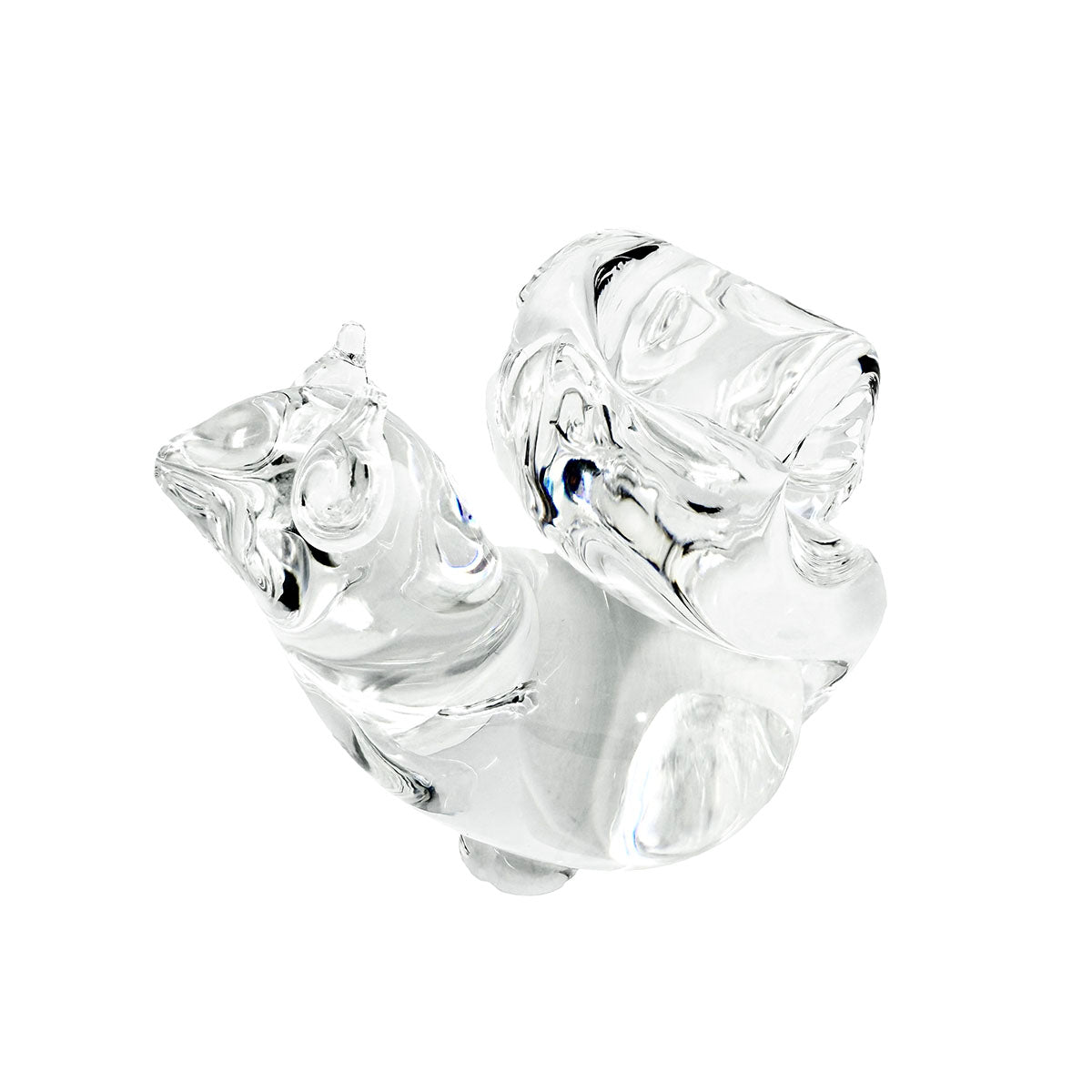 Crystal Squirrel Figurine