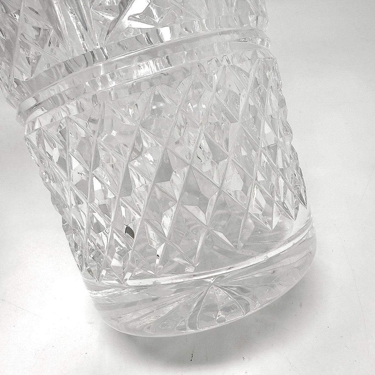 Waterford Vase 10" Diamond Cut