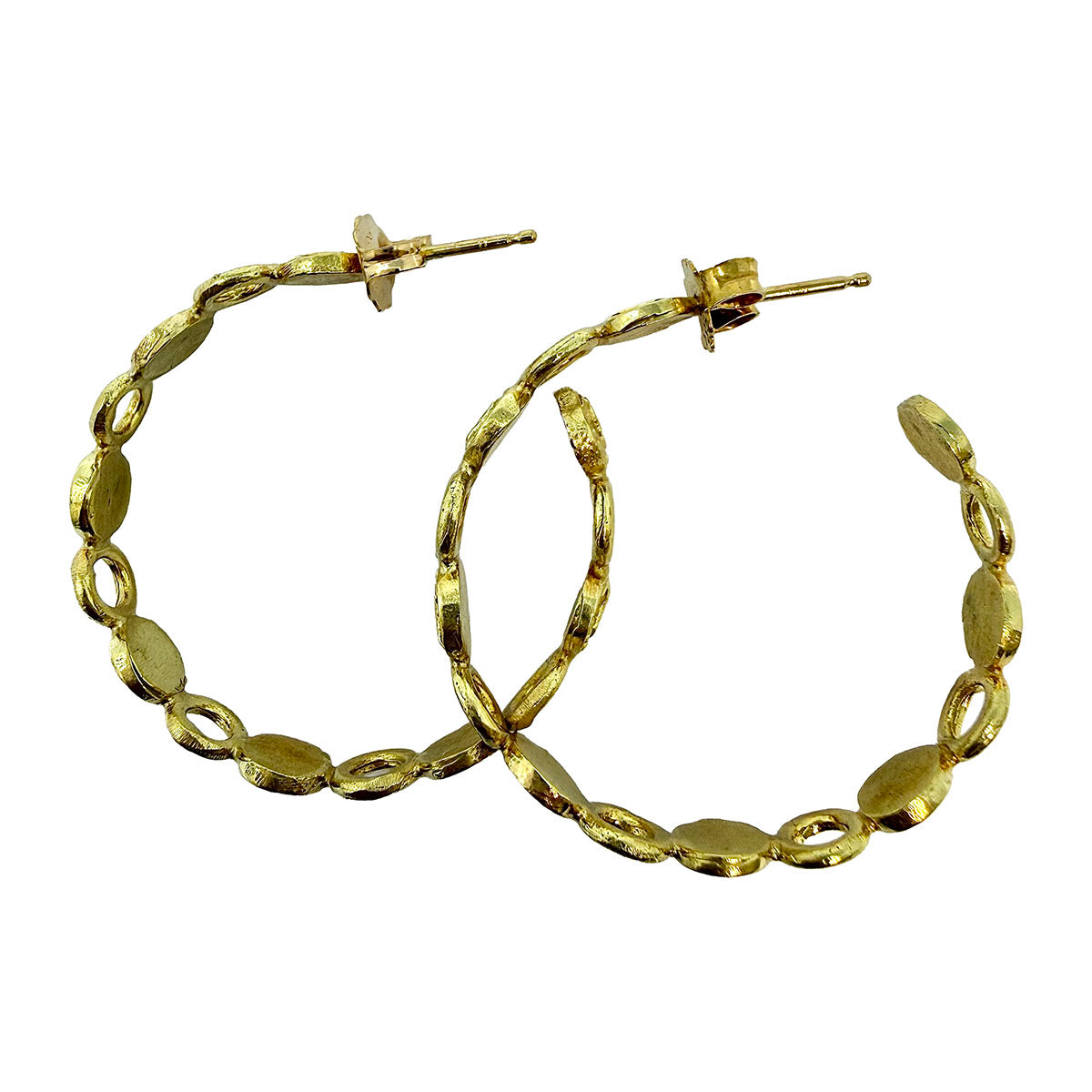 14K Gold Hoop Earrings