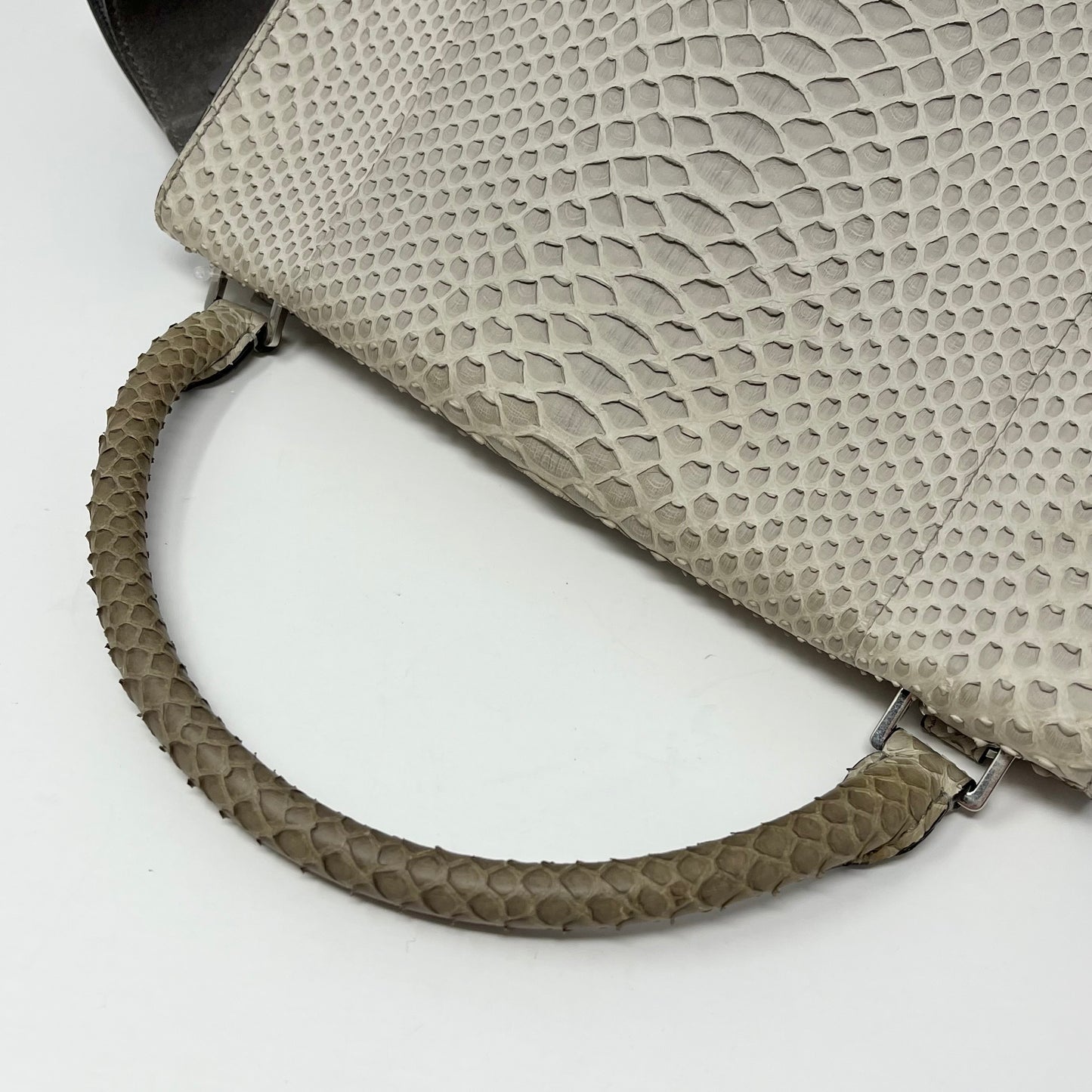 Celine Python Trapeze Shoulder Bag