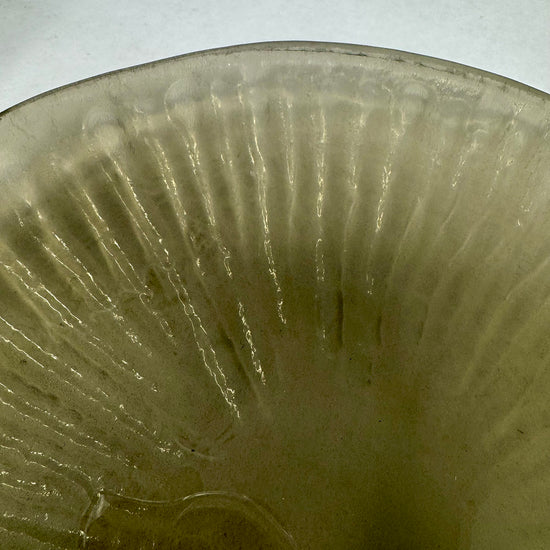 Set of 14 Smoky Topaz Glass Plates