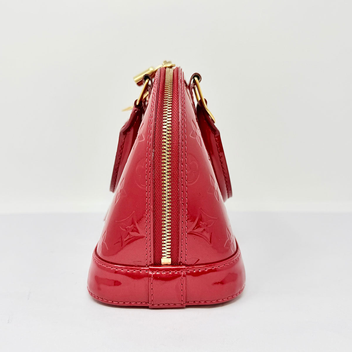 Louis Vuitton Monogram Alma Vernis Handle Bag