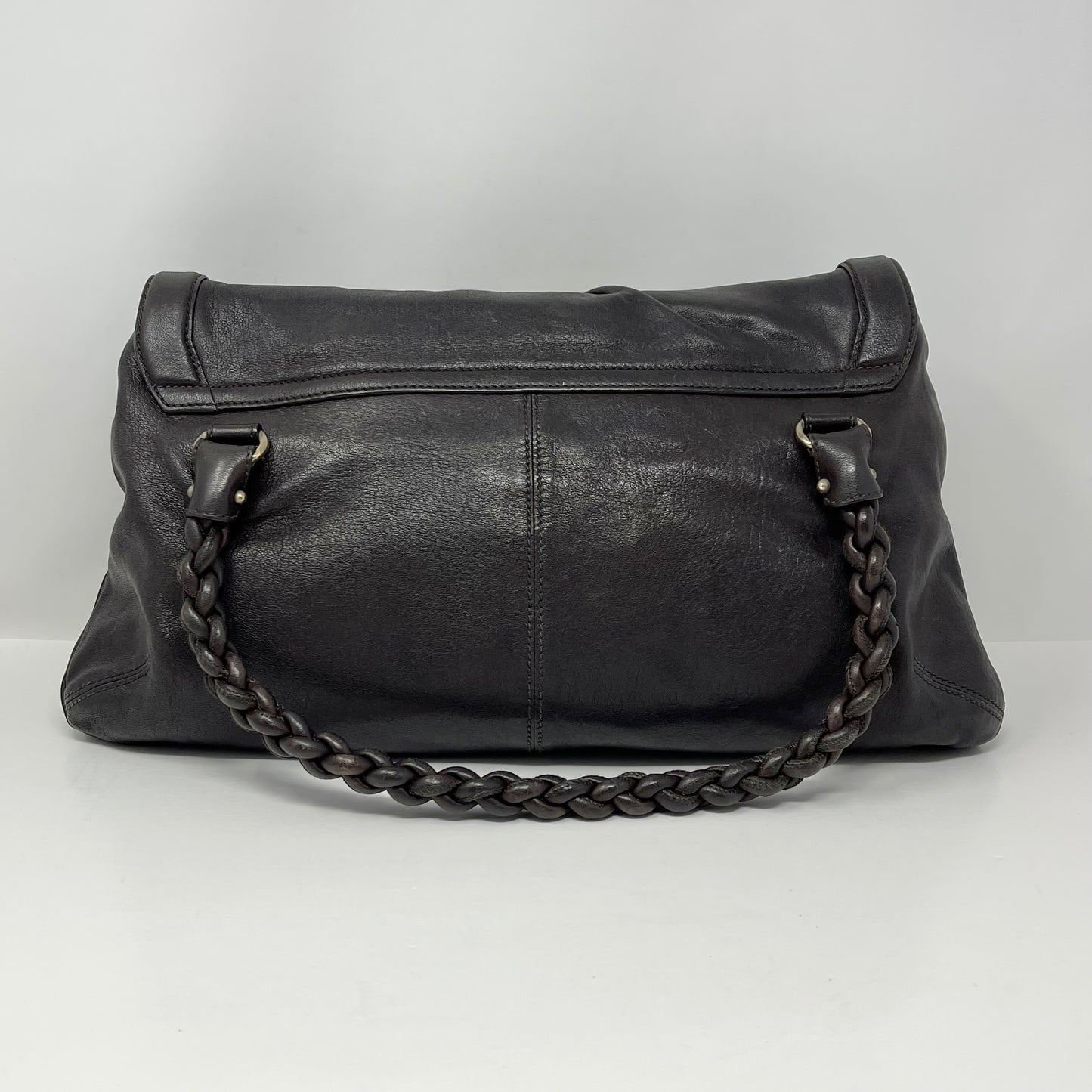 Ferragamo Shoulder Bag with Braided Handles