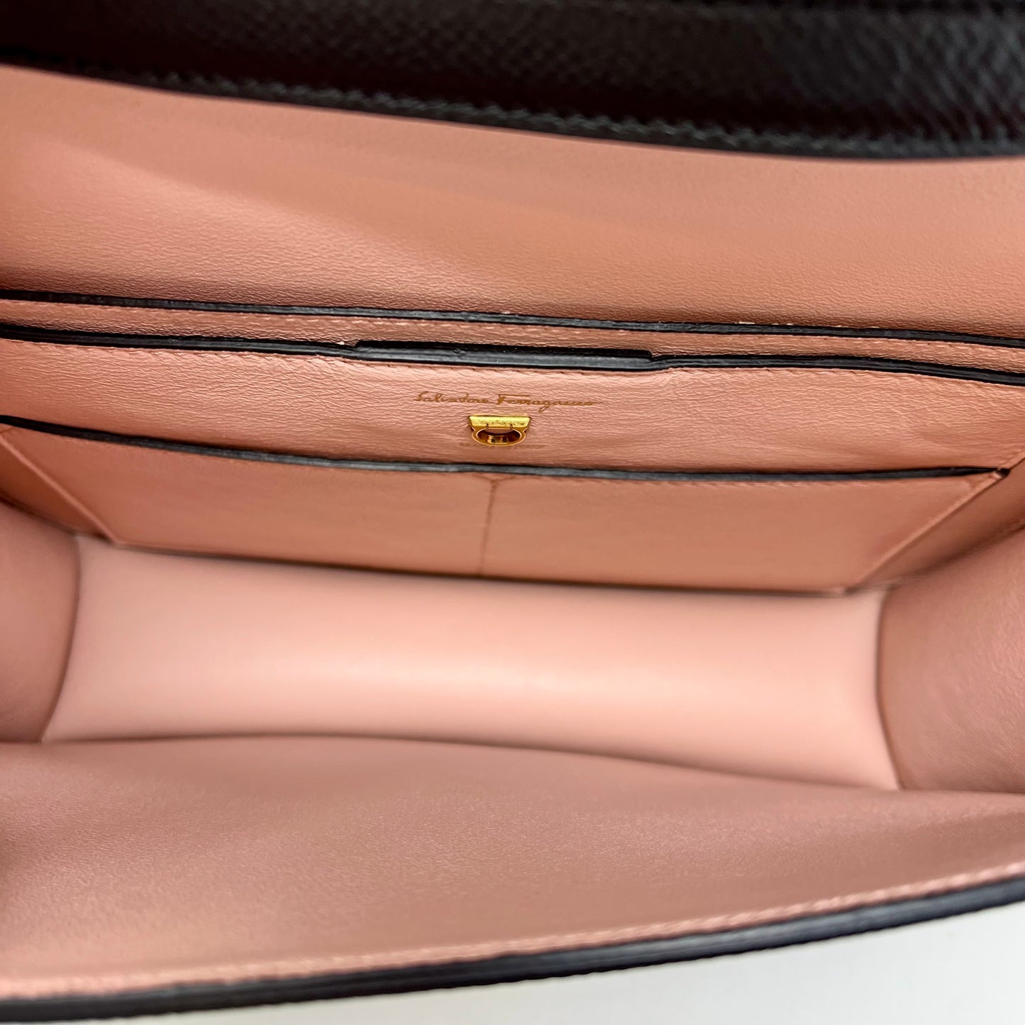 Salvatore Ferragamo Half Moon Flap Bag