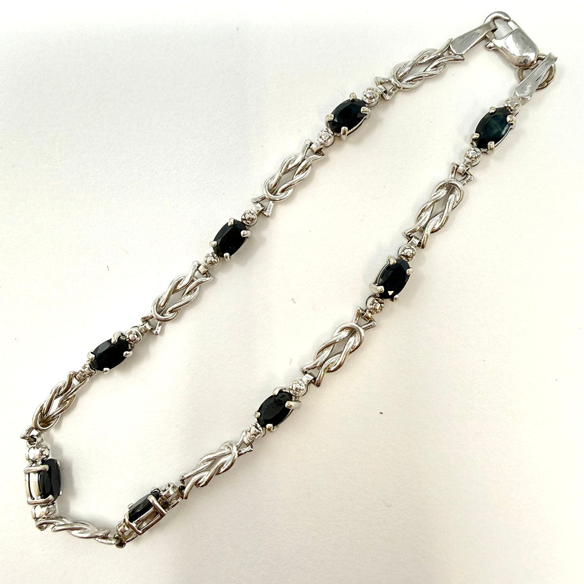 Sapphire and Diamond Bracelet