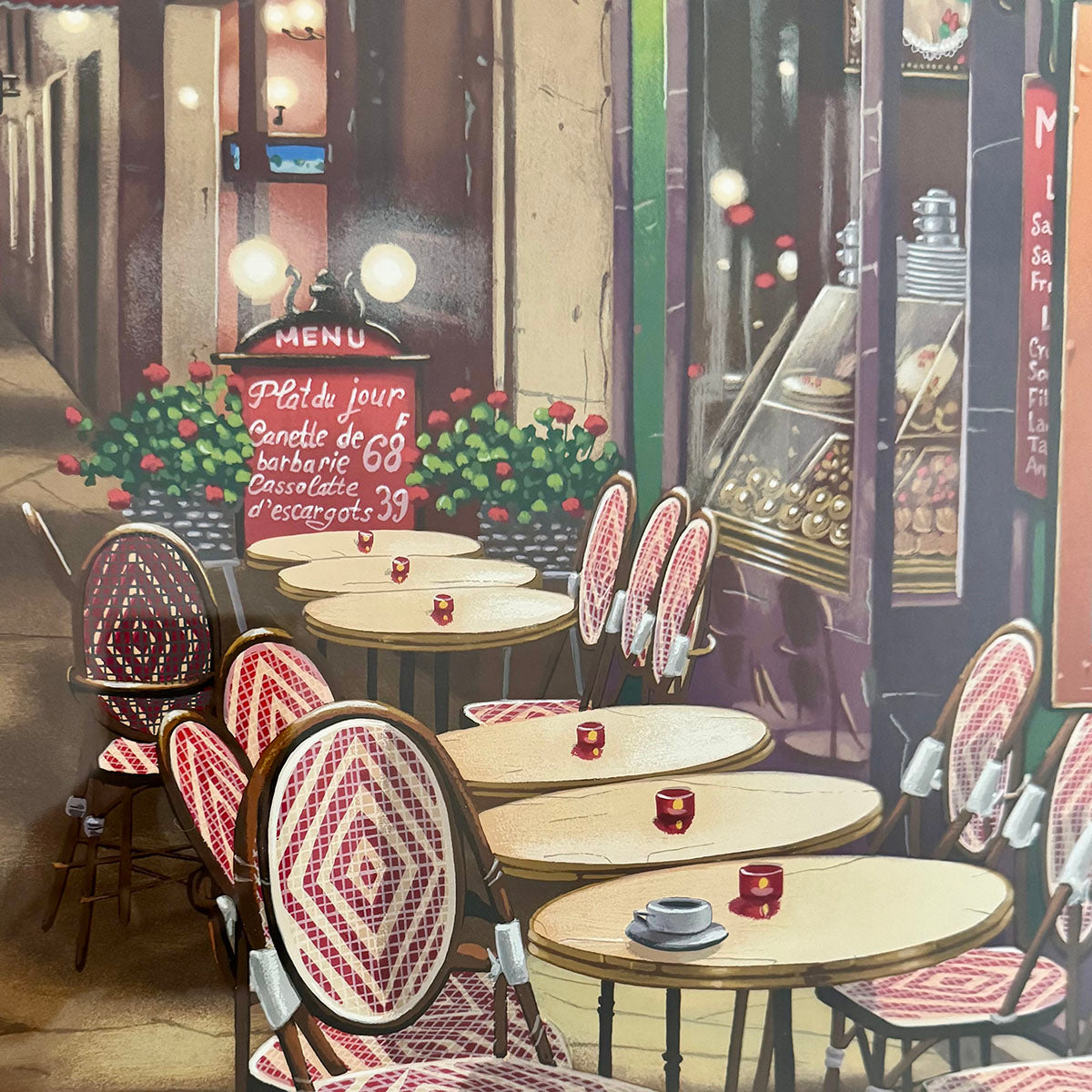 "Folies Cafe" Signed and Numbered LXXVIII/C