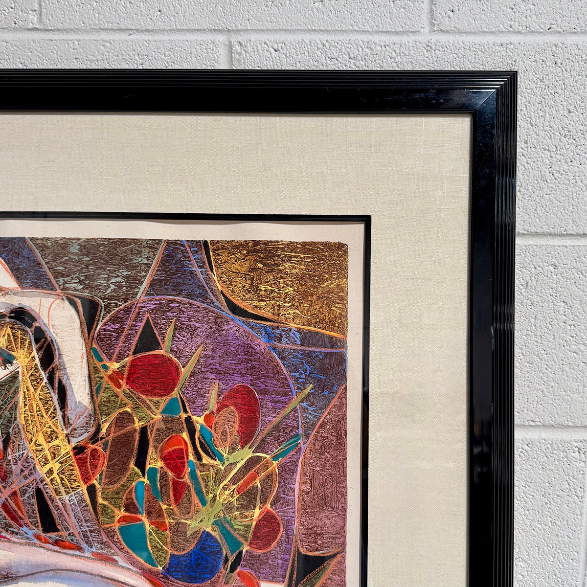 "Le Silence d'Amour" Lithograph Signed 25/35 TC